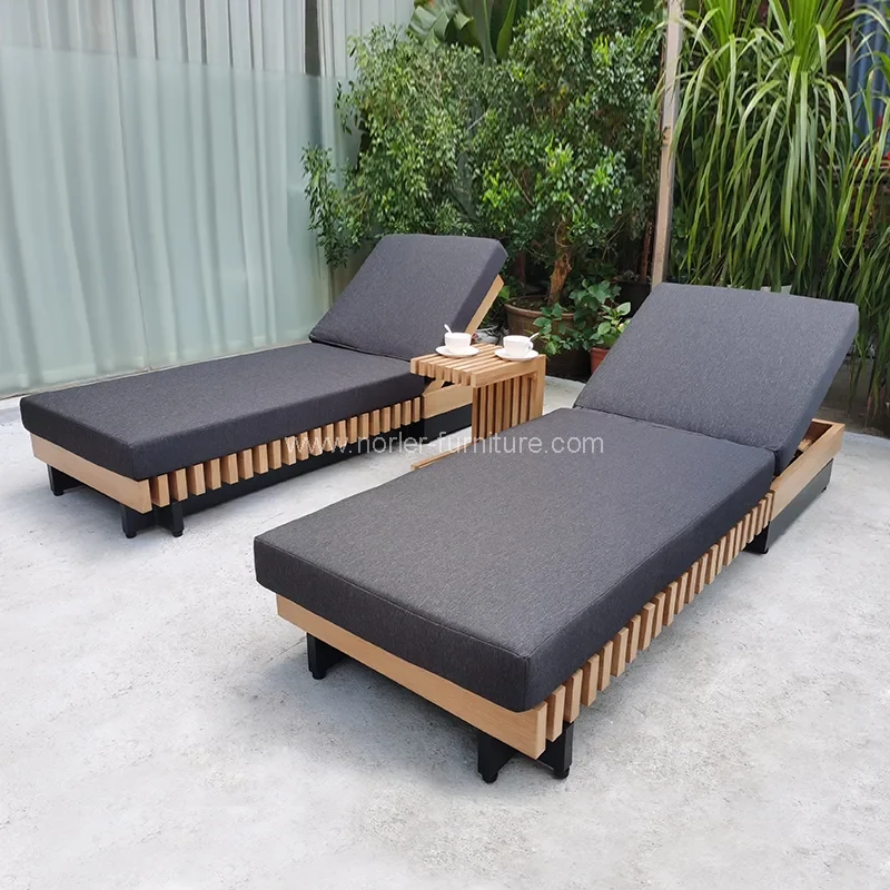 Garden Outdoor Teak Wood Frame Sunger