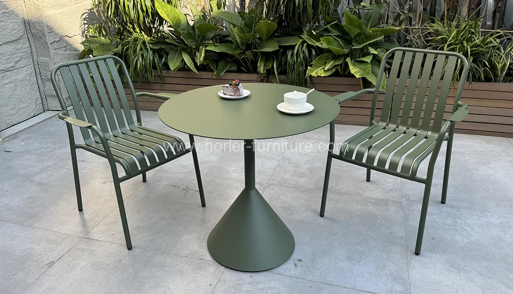 Easy-maintainable Outdoor Aluminum Dining Set